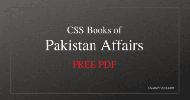 Pakistan Affairs Books pdf