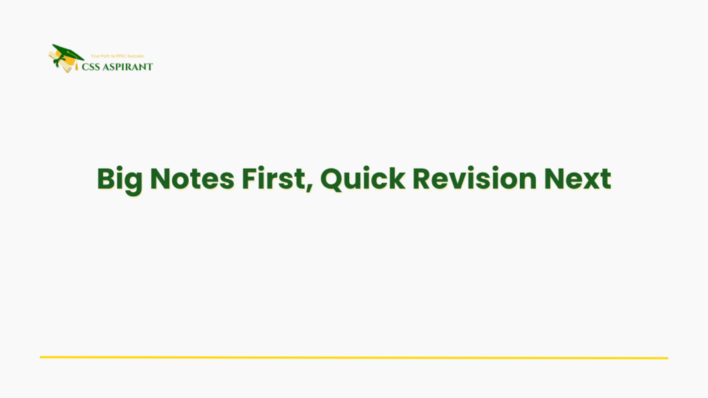 How to Make Notes for CSS Exam Pakistan: A Strategic Guide ...